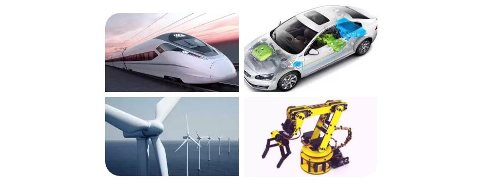 高鐵、新能源汽車(chē)、風(fēng)力發(fā)電、機器人、5G基站用IGBT模塊 